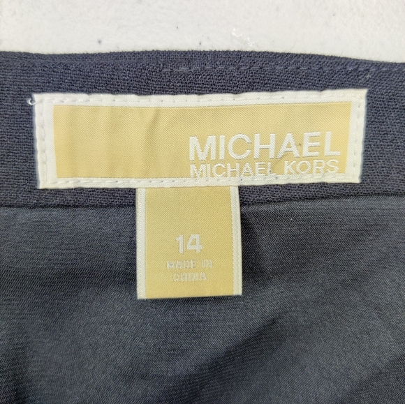 Michael Kors black mini skirt size 14 - Picture 3 of 3